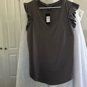 City Chic Leisure Frill Top